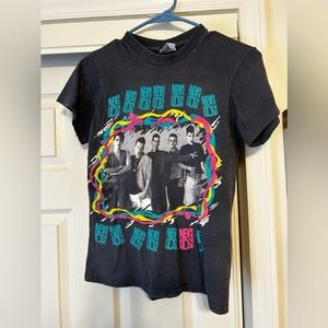 Vintage NKOTB New Kids on The block Tour Tee shirt